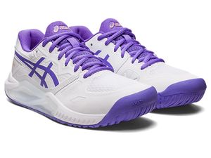 Asics Tennisschuh Padel Gel Challenger 13 Clay Damen Weiß/Violett