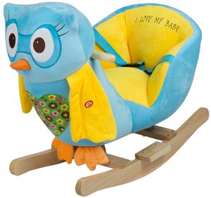 babyGo Rocker - Schaukeltier, Farbe:Owl Blue