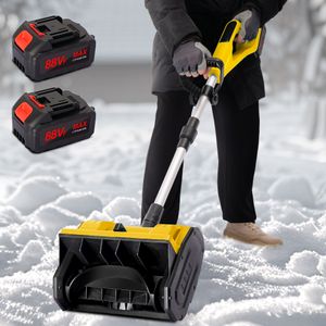 Akku-Tragbare elektrische Schneefräse,Schneeräumwerkzeuge mit bürstenlosem Motor,Faltbar Schneeschaufel,Zusatzgriff ,21V Schneeräumgerät,2 Batterien Akku-Tragbare elektrische Schneefräse,Schneeräumwerkzeuge mit bürstenlosem Motor,Faltbar Schneeschaufel,Zusatzgriff ,21V Schneeräumgerät,2 Batterien