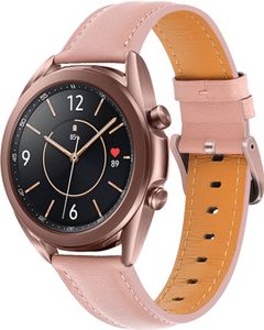 INF Kožený remienok pre Samsung Galaxy Watch 3 Ružová