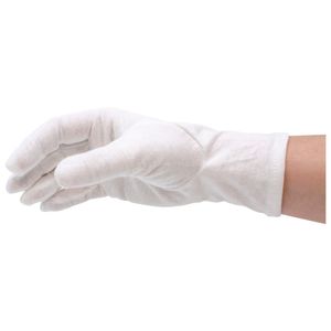 WETEC Baumwollhandschuhe, 8 (Schutzhandschuh Produktschutz) (Pack à 12 Paar)