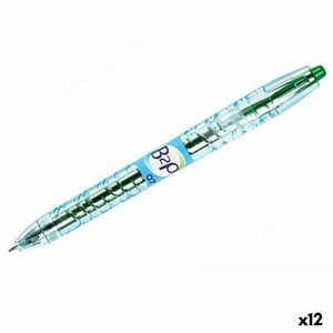 Długopis żelowy Pilot B2P zielony 0,4 mm (12 sztuk)