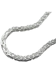 Armband ca.3mm Königskette vierkant glänzend Silber 925 19cm silber 3mm