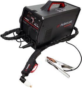 ® Bundle - PARKSIDE PERFORMANCE® Plasmaschneider mit Kompressor PPSK 40 (230V) + HEADNMORE® Schlüsselanhänger