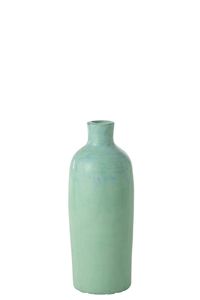 Vase Justine Terracotta Blau Small