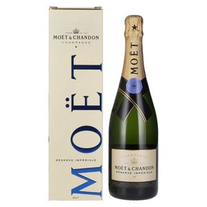 Moët & Chandon Champagne RÉSERVE IMPÉRIALE Brut 12% Vol. 0,75l in Geschenkbox