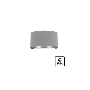 Aussen-/Wandleuchte anthrazit 4xLED-Board/0,80W/3000K IP54