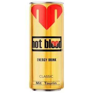 Hot Blood Energy Drink Einweg - 1 x 250 ml