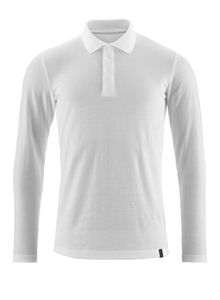 Mascot Polo-Shirt, Langarm Crossover 20483, Farbe:weiß, Größe:M
