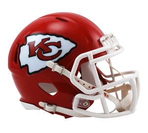 Riddell Mini Football Helm - NFL Speed Kansas City Chiefs