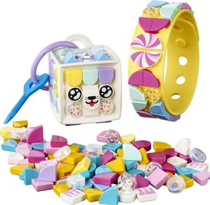 LEGO 41944 DOTS Candy Kitty Armband & Taschenanhänger mit Katze