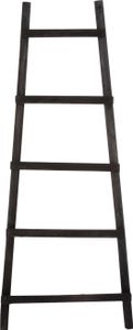 House of Seasons Dekoleiter - L29 x B49 x H119 cm - Pappelholz - Schwarz