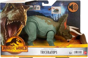 Mattel JW Roar Strikers Triceratops  HDX40