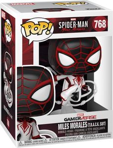 Marvel Spider-Man - Miles Morales (T.R.A.C.K. Suit) 768 - Funko Pop! - Vinyl Figur