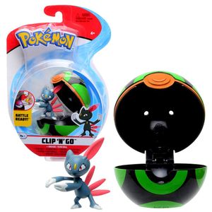 Spielfigur mit Pokeball zur Auswahl | Pokemon | Clip N Go | Action-Figuren, Spielfigur:Sniebel