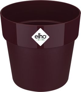 Elho Blumentopf b.for original 18x17cm Rund Übertopf Blumenkasten Pflanzentopf Pflanzkasten Kunststof indoor Maulbeere