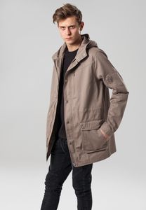Urban Classics Winterjacke Baumwolle Parka Khaki-L