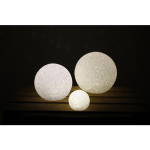 24x Leuchtkugel LED Weiß Dekoration Licht Innenbereich Beleuchtung Tisch Garten