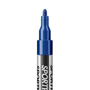SportPens Acrylstift - wasserfester Lackmarker, deckender Multimarker, SportPens Colour:Standard Blue