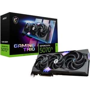 MSI GeForce RTX 5070 Ti GAMING TRIO OC PLUS 16GB GDDR7 Reflex 2 RTX AI DLSS4