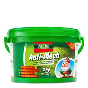 AROS Trávnikové hnojivo anti-mach (2 kg na 60 m2)