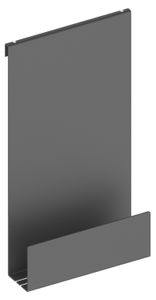 KEUCO KE Duschablage 24951, einhängbar, 320 x 600 x 90 mm,schwarzgr.