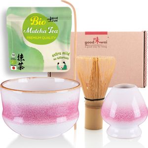 Matcha Set "Kiku" s 30 g prémiovej organickej matchy