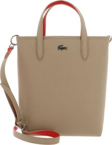 LACOSTE Handtasche Umhängetasche Anna Z Vertical Shopping Bag Viennois Grenadine hellbraun LACOSTE Handtasche Umhängetasche Anna Z Vertical Shopping Bag Viennois Grenadine hellbraun