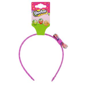 Shopkins - dívčí čelenka s potiskem NS6203 (jedna velikost) (fialová)