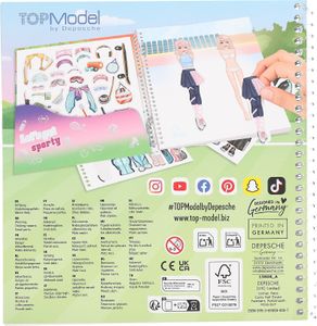 TOPModel Dress Me Up Stickerbuch Sports TOPModel Dress Me Up Stickerbuch Sports