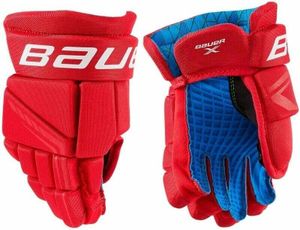 Bauer S21 X YTH 9 Red Eishockey-Handschuhe