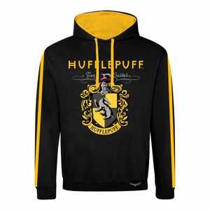 Harry Potter - Kapuzenpullover für Herren/Damen Uni HE916 (L) (Schwarz/Gelb)