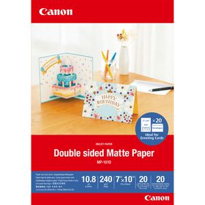 Canon MP-101D-7x10 'DOUBLE MATTE PHOTO PAPER'(A4, , 240 g/m2)