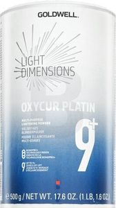 Goldwell Light Dimensions Oxycur Platin 9+ Multi-Purpose Lightening Powder Puder zur Haaraufhellung 500 g