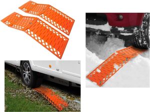 AS 2x Anfahrhilfe faltbar Traktionshilfe Wohnwagen Schneeketten Pannenhilfe Schnee AS