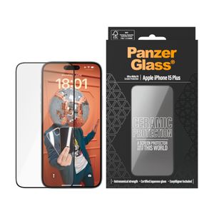 Szkło Ceramiczne Panzerglass Ceramic Protection Na Iphone 15 Plus Z Pozycjonerem