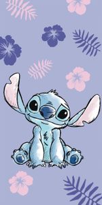 Dziecięcy ręcznik plażowy Stitch