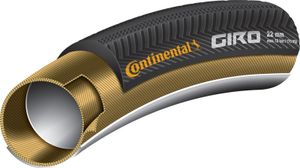 Continental 0196017 Giro Schlauchreifen 28' x 22 mm, schwarz/transparent