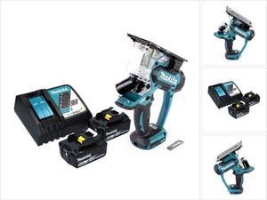 Makita DSD 180 RG Akku Gipskartonsäge 18 V + 2x Akku 6,0 Ah + Ladegerät Makita DSD 180 RG Akku Gipskartonsäge 18 V + 2x Akku 6,0 Ah + Ladegerät