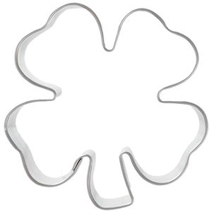 Orion Ausstechform Ausstecher für Kekse Lebkuchen KLEEBLATT 6 cm