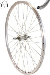 REDONDO 28 Zoll Hinterrad Laufrad Hohlkammer V-Profil 28" Felge 5-7-fach Silber