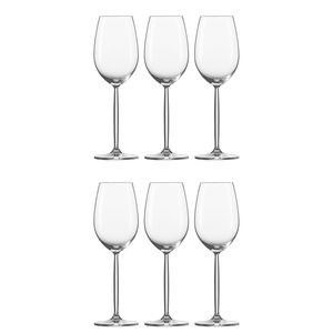 Schott Zwiesel 104097 Diva White Wine Glass, pohár na bílé víno, 300 ml, v. 23 cm, čirý (6 ks)