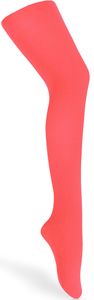 Merry Style Kinder Strumpfhose für Mädchen Microfaser 60 DEN WLSS001 (Neon Korallenrot, 128-134)