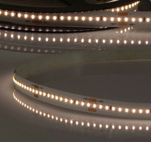 ISOLED LED CRI930 Linear 48V Flexband Streifen, 8W, IP20, warmweiß, 30 Meter, 240 LED/m