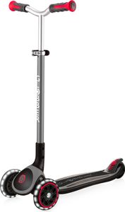 GLOBBER Master Lights, Scooter ,schwarz/rot