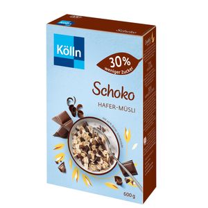 Müsli Schoko 30 % w. Zucker 600 g von Kölln