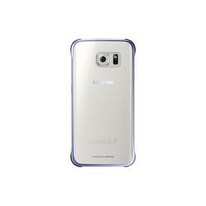 Samsung Clear Cover EF-QG925B Silber für Galaxy S6 Edge