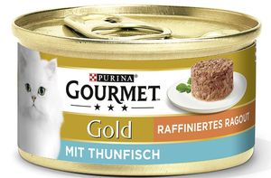 Gourmet Gold Raffiniertes Ragout Thunfisch (85 g)