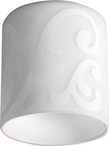 EGLO MY CHOICE Lampenschirm  weiss satiniert mit weiße Muster. 70x80 mm E14