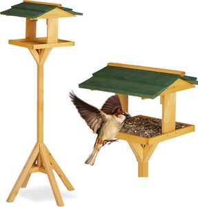 relaxdays Vogelhaus mit Ständer
